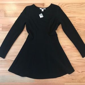 Black Long Sleeve Forever 21 Dress, Large